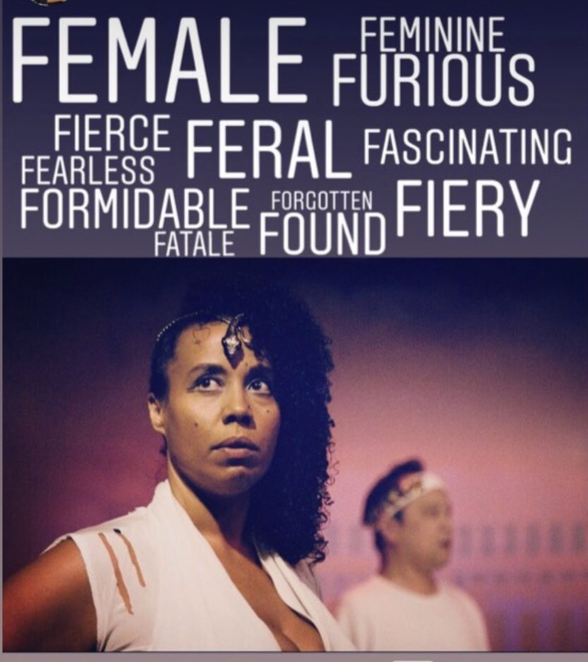 Vangsness's tweet photo. MEET Cleopatra(s) #TamaraPerry @jennyflack for @TheatreOfNOTE @cleotheoandwu we are crowdfunding to send these art creatures to @edfringe https://t.co/aWthqH9oG9 https://t.co/SjaeTtNdEZ