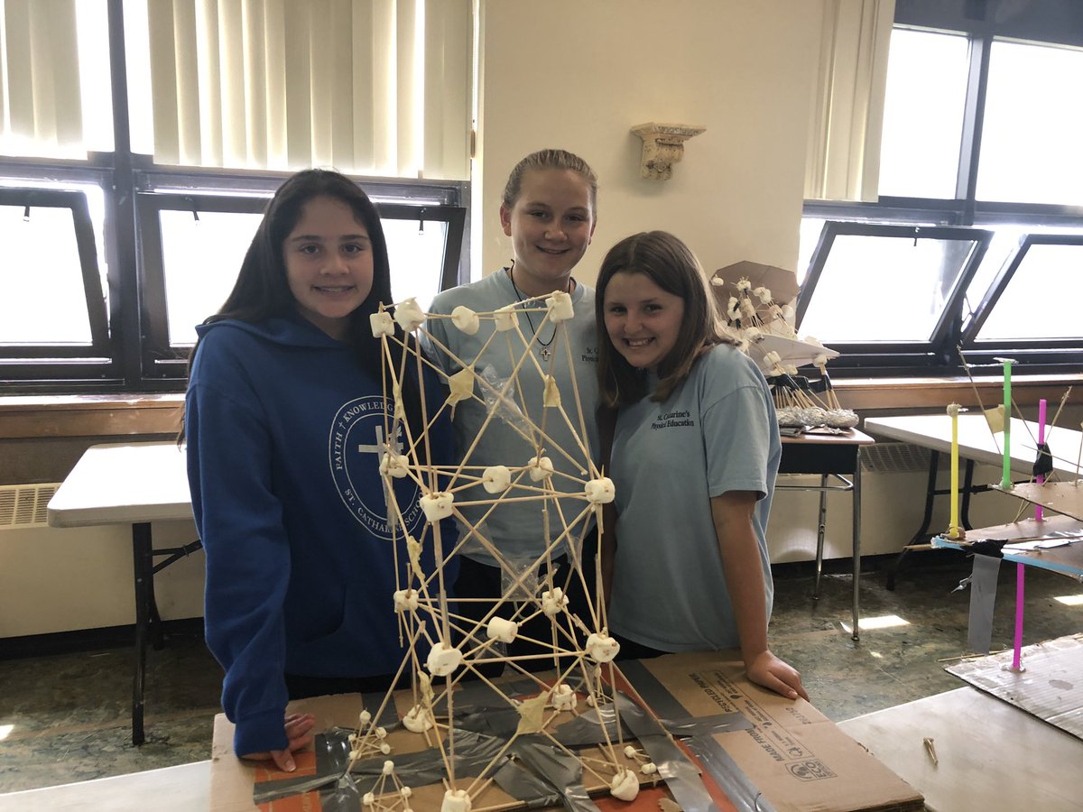 6th Grade Science students tested their seismic-safe structures today. More to follow. <a href="/SCSprincipal/">St. Catharine School</a>