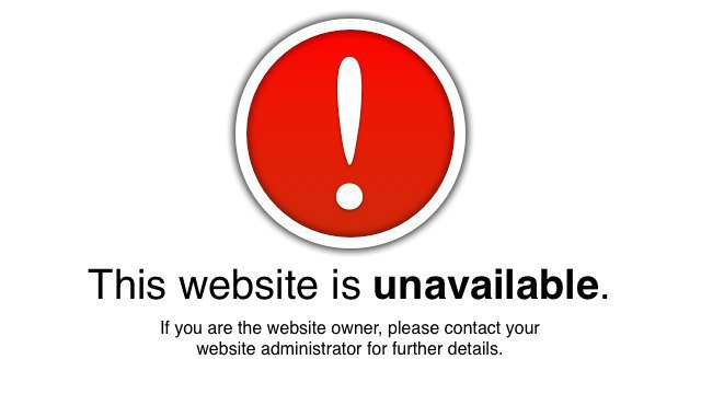 Site is unavailable. Unavailable.