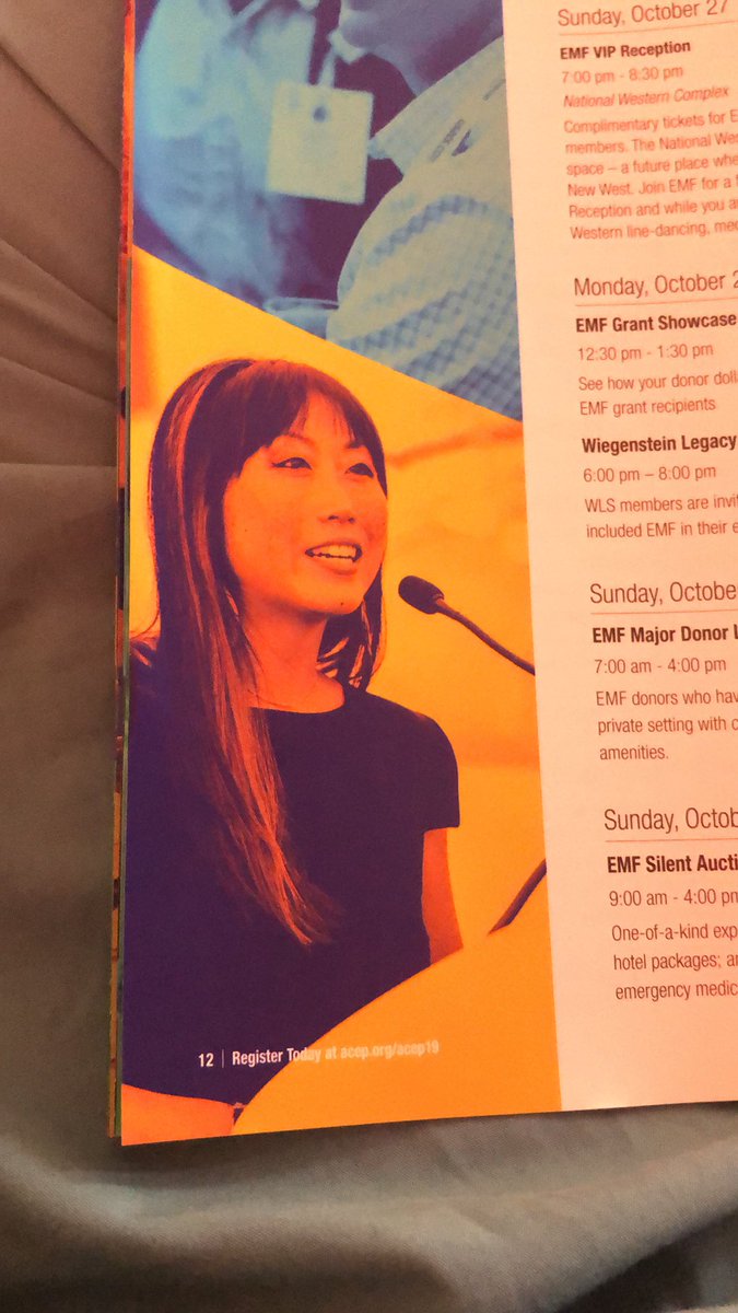 Going through my non-e-mail inbox today and got something from <a href="/EmergencyDocs/">Emergency Physicians</a>.  Started flipping through the pages and saw this celebrity!  <a href="/ArleneSujin/">Arlene S. Chung, MD, MACM</a>, if I bring this with me, will you sign it?
