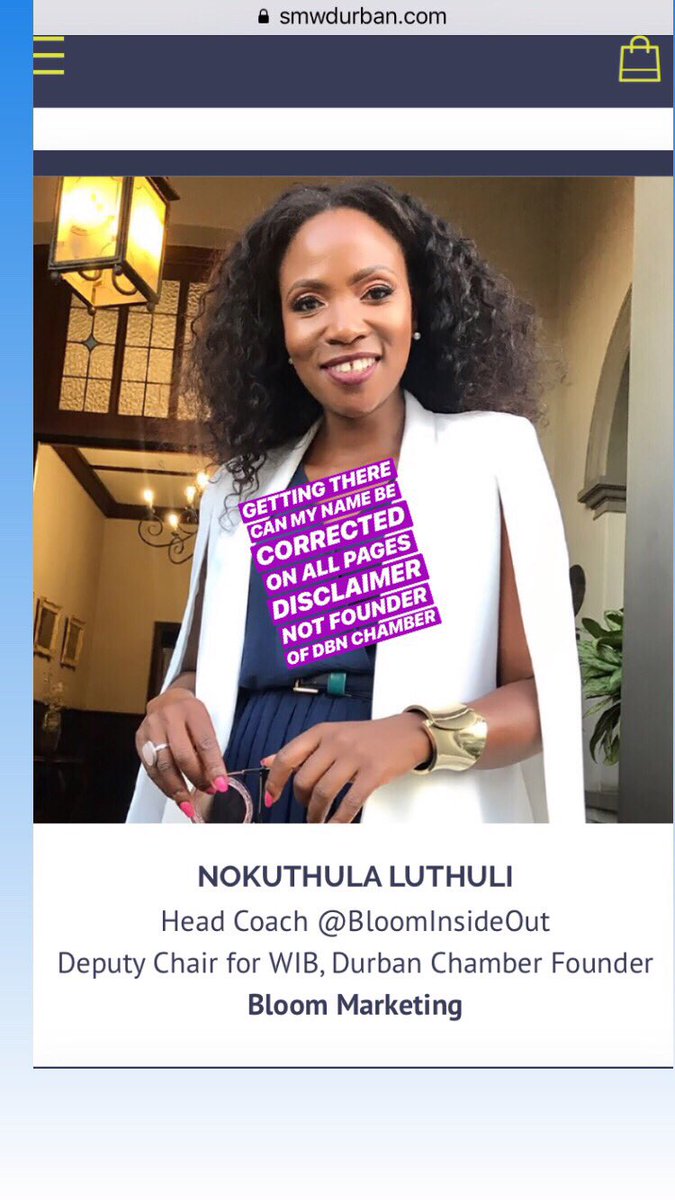 noxbloom's tweet photo. Tomorrow @smwdurban I will be speaking on Measurements for Effective Hybrid Marketing Campaigns... as Nokuthula MaLuthuli Magwaza, not Noxolo ๐
.
#smwdurban19 #influencermarketing #digipreneurs #digital #marketing
#digitalmarketing #agencylife #bloommarketing #bloominfinite https://t.co/nrWDRBz8ka