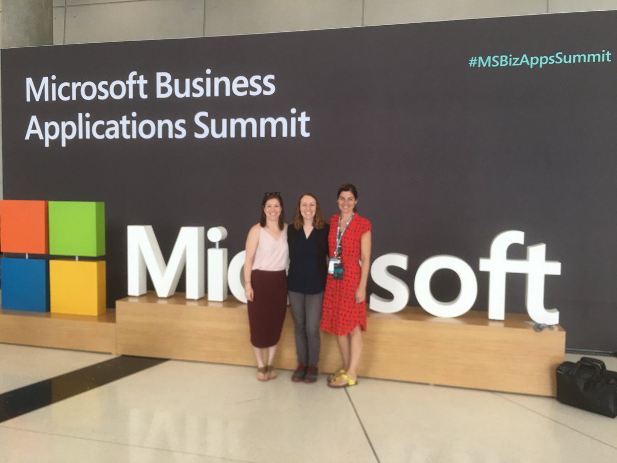 Already missing these two! Reflecting on a great few days of learning #PowerBI and connecting with new friends and old. @StephTBruno <a href="/shan_gsd/">Shannon Lindsay (she/her) 🧙‍♀️</a> #MSBizAppsSummit #Hack4GoodMBAS #data4good