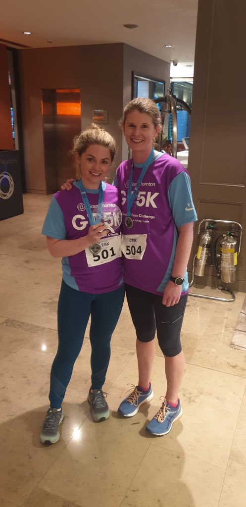FastnetTalent's tweet photo. Many congrats to our fab team who competed in #GT5K run in #Cork today for #CorkSimon. Special mention to @ThereseKeohane @EimhinR who brought home some silver -3rd place in female category! #LifeatFastnet #givingback #charity https://t.co/mDL6SpstCt