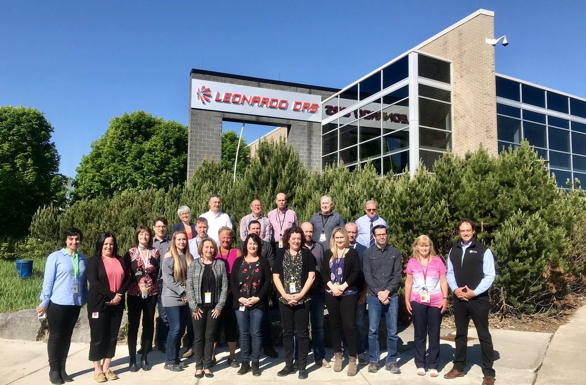 jp_giroux's tweet photo. @LeonardoDRSnews Kanata - for #manufacturingessentials to certify 15 supervisors. 8 weeks on problem-solving &amp; team collaboration with Workplace Performance Projects for positive change and real workplace learning results ! @EMCCanadaMFG and in partnership  @AlgonquinColleg https://t.co/0j3wAUiRMP