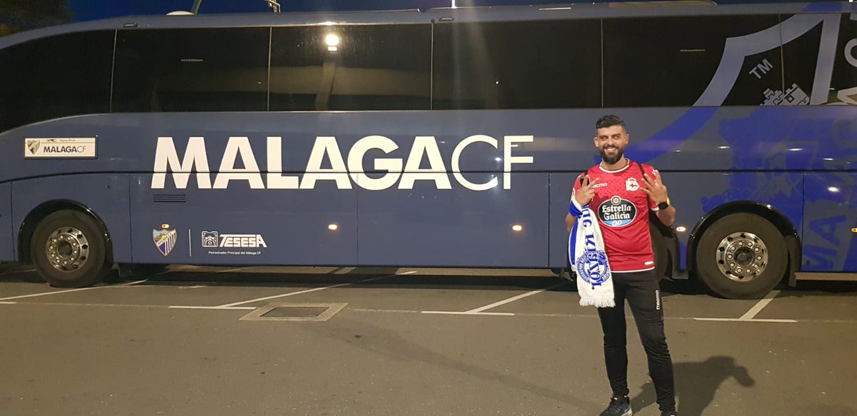 SurdeRiazor's tweet photo. Gran triunfo vivido desde Riazor hasta Granada. #ForzaDepor #anosaforza #ASDR1819 https://t.co/krI4hwptmI