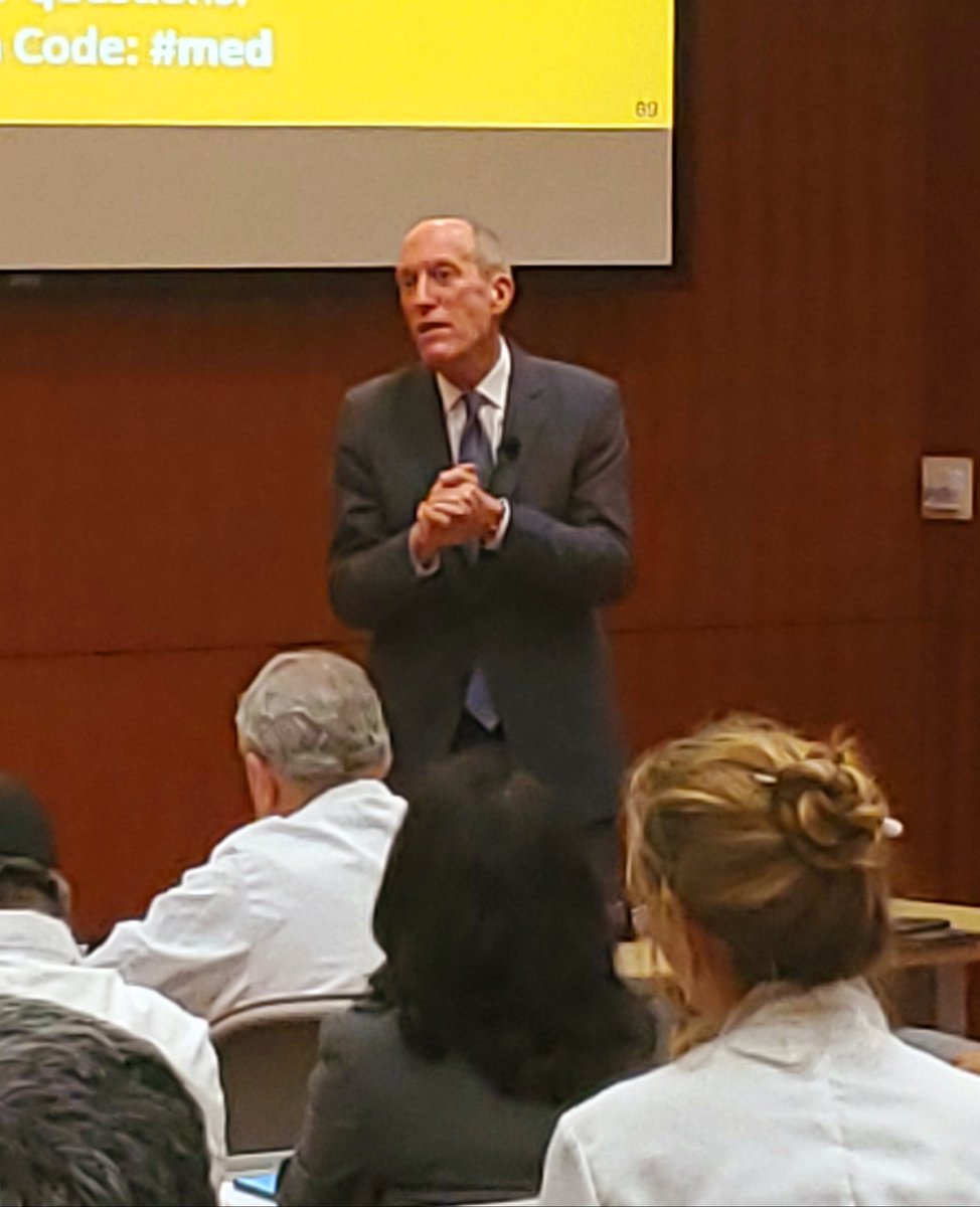 UMiamiMedNews's tweet photo. State of the U address presented by @DeanAbrahamUM and @HenriFordMD discussed financial and regional growth and improved patient access @UMiamiHealth and the @umiamimedicine vision for research, as well as successful investigations taking place. #academicmedicine #StateofTheU https://t.co/OgSzJgNF6d