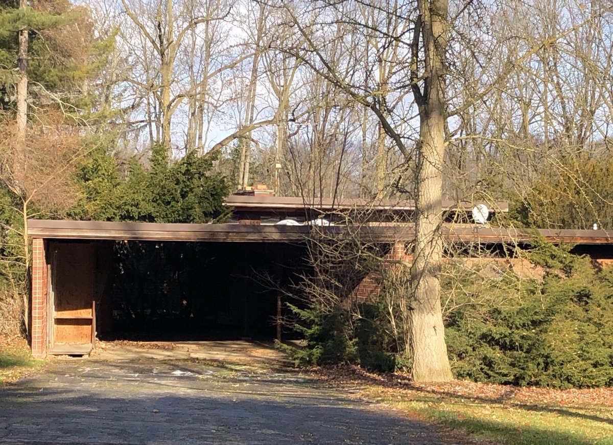 Priscilla Baxter-Neel, Baxter-Neel House (1952) /// Priscilla designed this house for herself and her husband, pioneering geneticist James V. Neel. Although she had studied architecture at Harvard under Gropius, she never practiced and this was her only built work.
