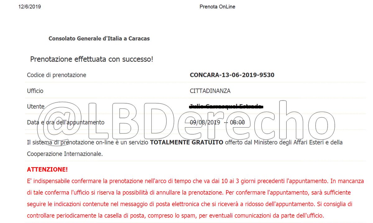 LBDerecho's tweet photo. Cita LOGRADA!! Otro Cliente Satisfecho!!!!
Contáctanos y forma parte de nuestros Clientes Satisfechos!
#cita #pasaporte #italia #caracas #citaconsulado #legalizacion #consulado #consuladodeitaliaencaracas #apostilla #citaconsuladoitalia  #serviciodemografico #consuladoitalia https://t.co/f6V2LieJl5