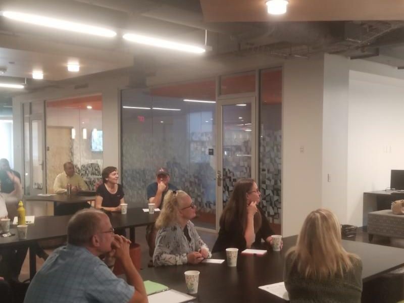 Today at 1millioncups we had Desha Utsick founder of #Desha. Desha is a life coach/photographer/writer/speaker and blogger.