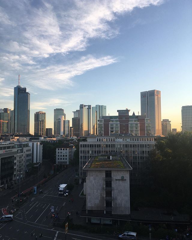 In Frankfurt filming the @worldhotels_collection travel conference for the rest of the week! Thank god the weather is a bit better than Manchester 😎 bit.ly/2WFuYni