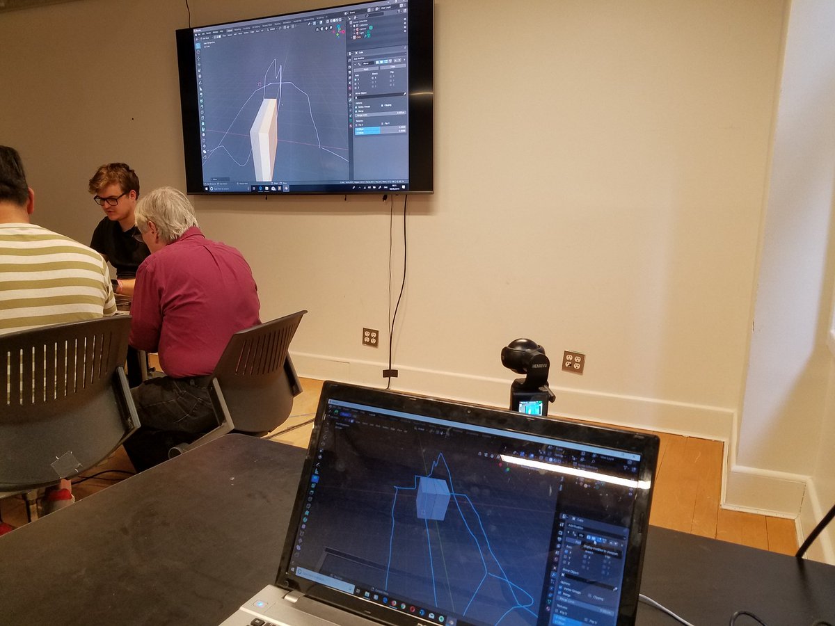 researchmrx's tweet photo. RT jlrich3: Week 2 of #itpcamp at #nyutisch. It is an amazing experience. I have learned more about emerging technologies in the last 2 weeks than I have in the last 2 years. #sabbatical #blender #gamedesign #VirtualReality #AugmentedReality #javascript … https://t.co/RRlRqfAeu6
