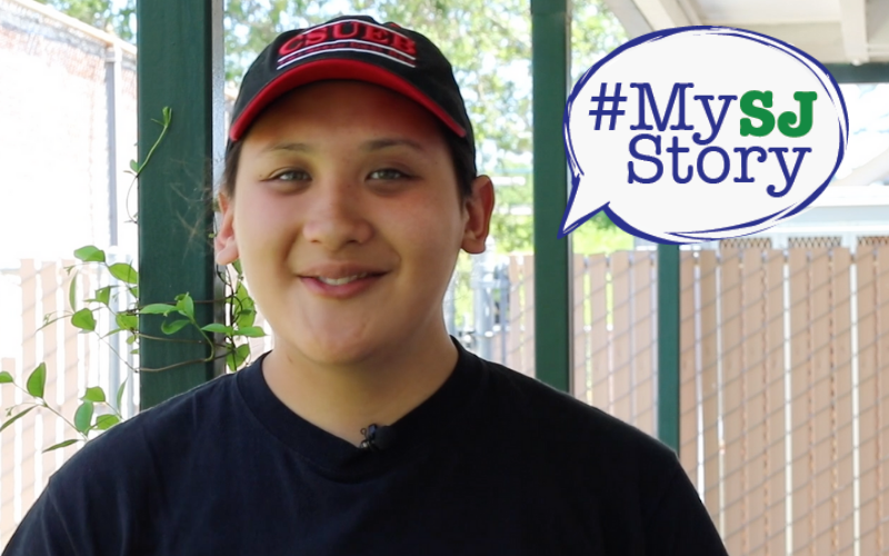 SanJuanUnified's tweet photo. By the time Jade Velez started her freshman year at San Juan High School, she took the first step in becoming her true self. Now a recent graduate she plans to attend California State University, East Bay in the fall.
Check out Jade Velez’s #MySJStory at https://t.co/FOWut5MpoT. https://t.co/8WxbLH2qQ9