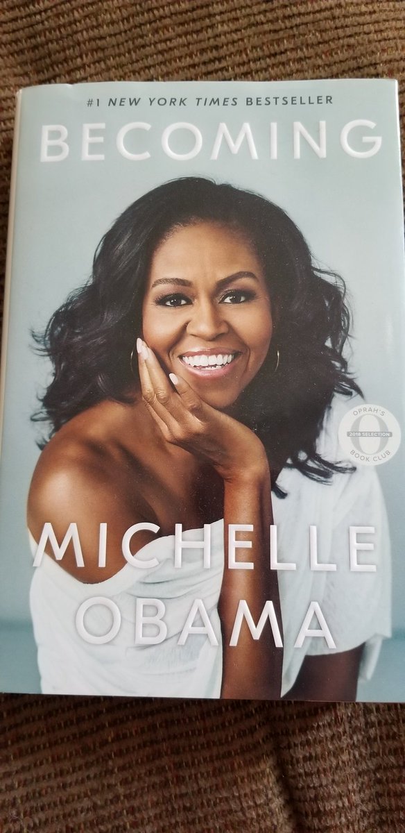 JenSkeggs's tweet image. I just finished Becoming by Michelle Obama.  The writing is beautiful and the messages are inspiring.  The world would be a much better place if everyone read this book. @MontcalmCougars #hope #exerciseyourrighttovote