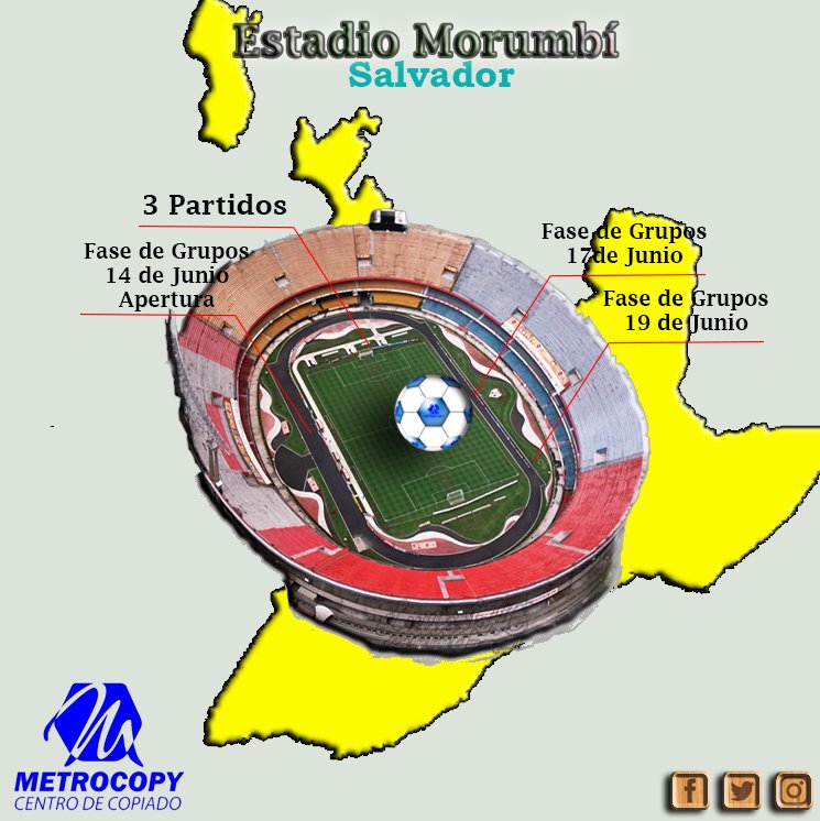 MetrocopyRedes's tweet photo. ¡2 días para la Copa América!
Aquí tienes toda la información acerca del estadio donde se disputará el partido inicial de esta competición.
¿Quién es tu favorito para ganar la Copa América?
#Metrocopy #EstamosEnTodo #CopaAmerica2019 #Futbol #Venezuela
@MetrocopyRedes https://t.co/wESjq5fu7g