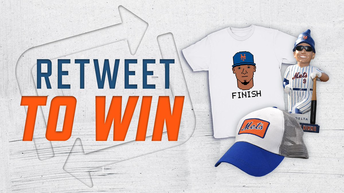 Mets's tweet image. RT to enter to win this weekend’s promo items before we give them away!

Friday: @SugarDiaz39 #FreeShirtFriday
Saturday: @You_Found_Nimmo Gnome
Sunday: #Mets Cap

🏟️ 👉 atmlb.com/2ZmWdzI