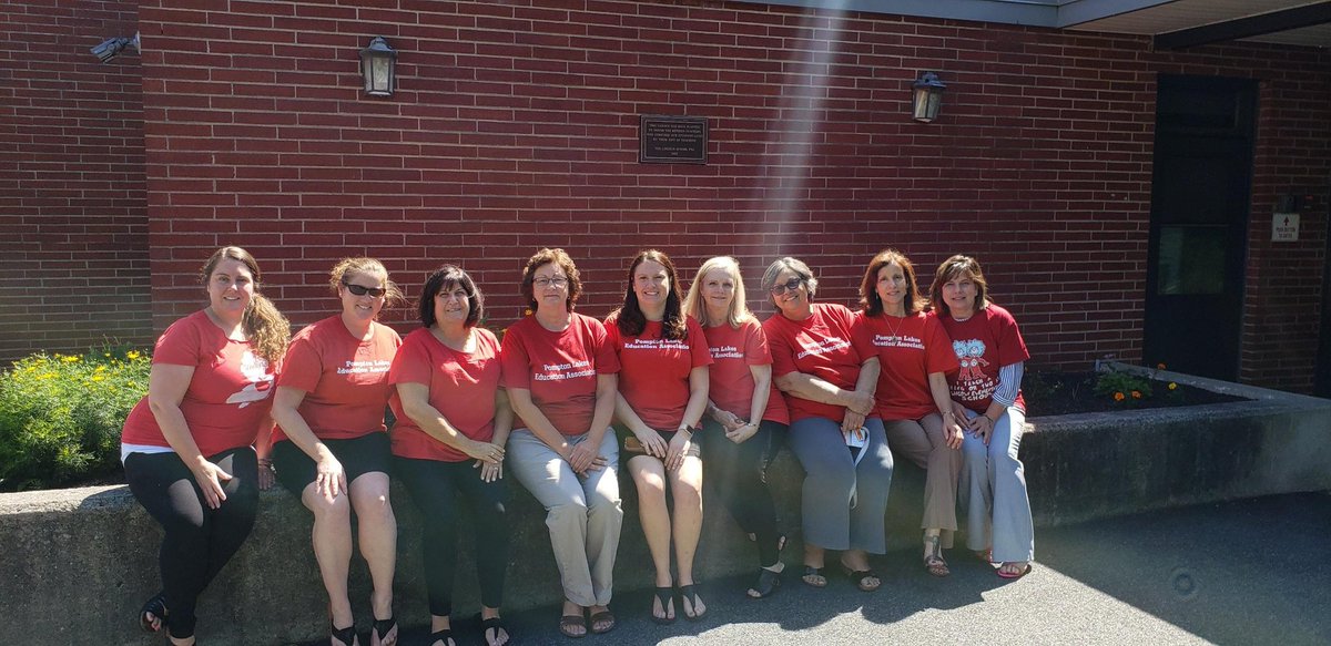 PL_EdAssoc's tweet photo. We, even our kids, are wearing #RedForEd to #FixTheUnfairness! We demand #Chapter78ReliefNow and we DO NOT SUPPORT Sweeney's #PathToPoverty! #WeAreWorthIt #WeAreNJEA #PLEA https://t.co/n65AXUlhGs
