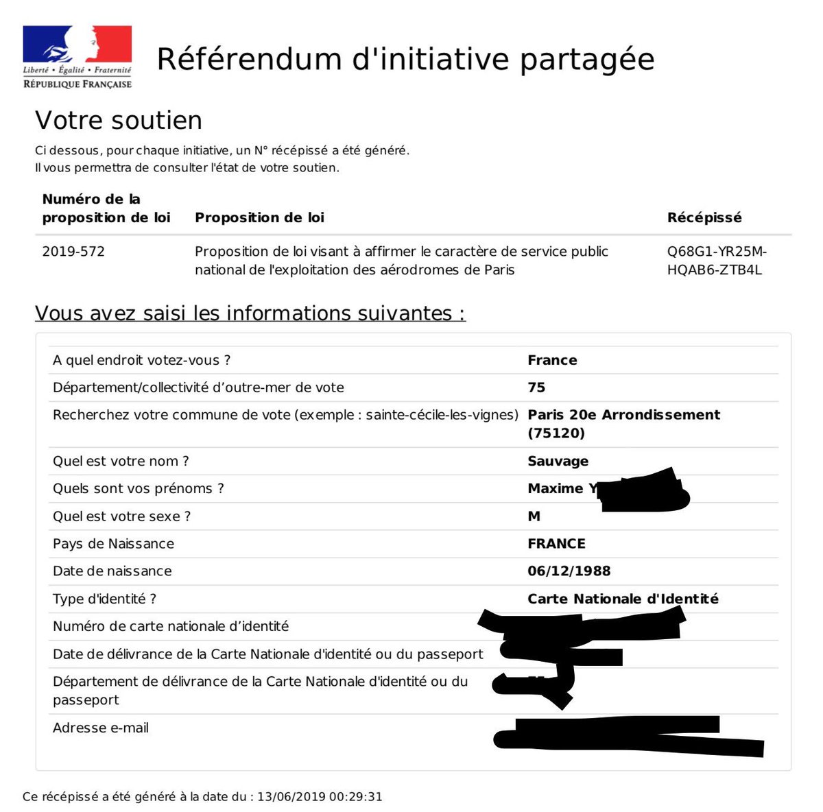 J'ai signé pour l'organisation d'un référendum d'initiative partagée contre la privatisation d'#ADP. Et vous ? C'est ici à partir d'aujourd'hui et jusqu'au 12 mars ➡️ referendum.interieur.gouv.fr/initiatives_en… #ADPReferendum #RIP #StopPrivatisationADP