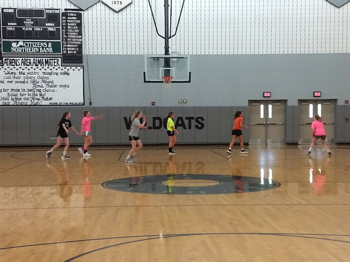 Athens Lady Cats at First open gym. More to come!!!!