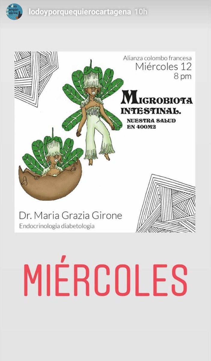 magraziagirone's tweet photo. Hoy en @afcartagenaco @LoDoyXqueQuiero con @magraziagirone hablando de #microbiota #permeabilidadintestinal #leakygut #obesidad #diabetes #zonulin #WorldMicrobiomeDay  @CaracolTV @canalcartagena  @jr_sarmientoc @GutMicrobiotaWW @Carig2 @CgenaComoVamos https://t.co/BtzeFHJaeD