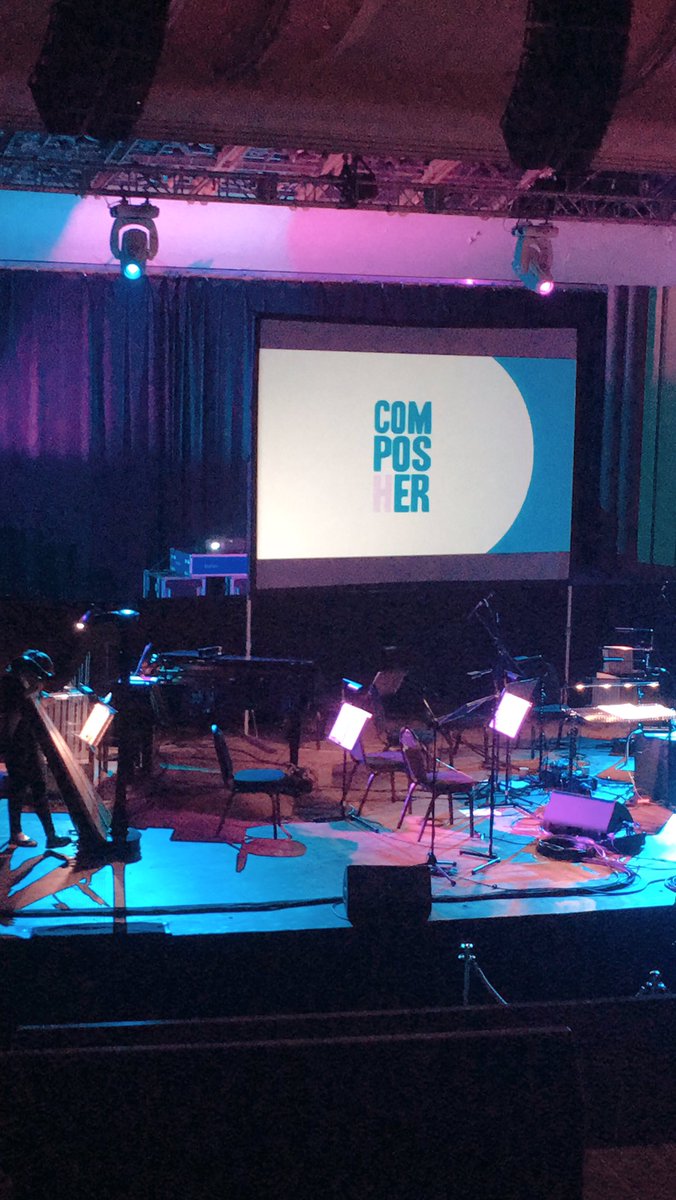 TaraMcKay20's tweet image. Such a fab evening at @EartHackney watching the first #ComposeHER concert! (DYK 94% of top 250 grossing films in 2018 are scored by men?). Got loads of fab new film &amp;amp; TV scores to add to the work playlist 🎵