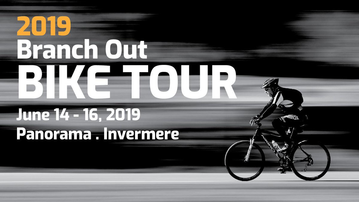 Good luck to everyone participating in the Branch Out Bike Tour this weekend!
Annually, hundreds of cyclists gather at Panorama Mountain Resort to participate in the 80, 100, or 160 km tour of the Valley to support the Branch Out Bike Foundation