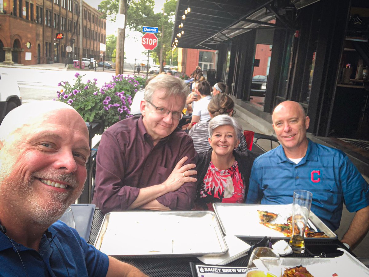 BeerandNapkins's tweet photo. Where do you talk #networkanalysis #hrdisruption and life in Cleveland Beer and Napkins Cleveland that’s where! Great beer @saucybrewworks https://t.co/nqJVJBI6Pn