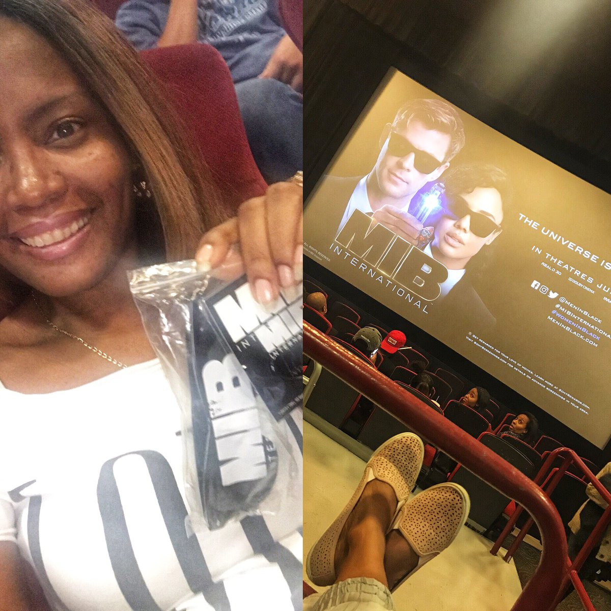 Sherly2019's tweet photo. The Universe is Expanding 🌌 #MenInBlack #MIBInternational #womenInblack 🎥 🍿 😎 https://t.co/7INnj0Ph38