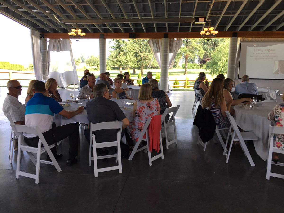 Retirement Recognition  Celebration <a href="/ChilliwackSD33/">Chilliwack Sch.Dist.</a> - thank you staff for your commitment and dedication, you have made a difference #sd33learns