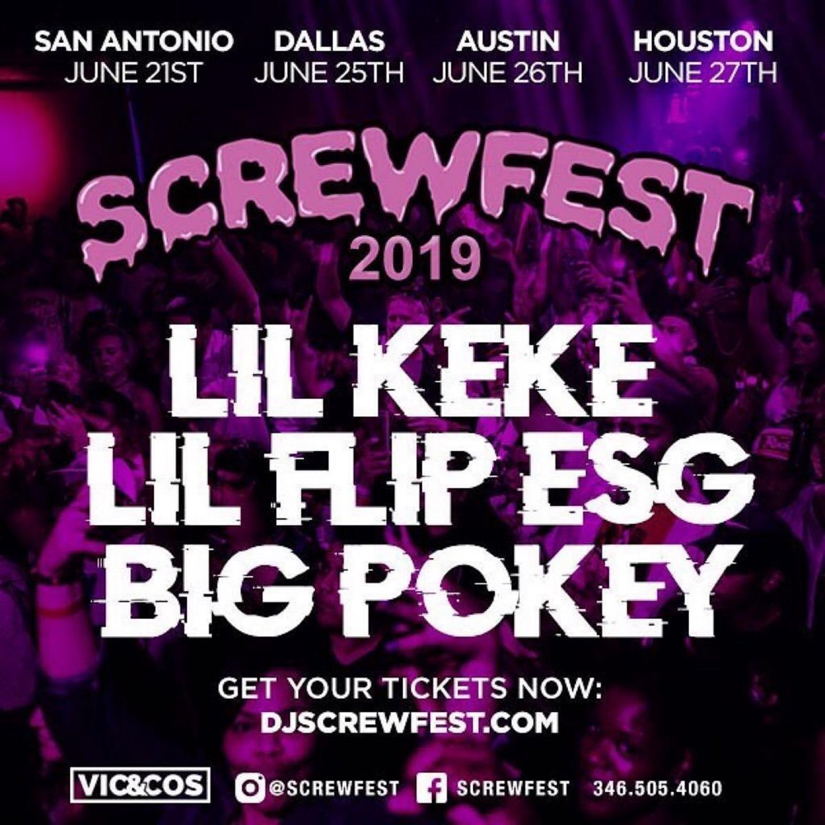 esgworld's tweet photo. Never know what’s gonna happen so get your tickets #June21st the launching pad will be in da #210 It’s Going Down!!!
@donke713 @lilflip713 @esgworld @sucbigpokey @thescrewfest #screwfest2019
Live In San Antonio!!!
Paper Tiger
2410 N. St Mary, San Antonio Texas
78212 https://t.co/ROZLHepRaB