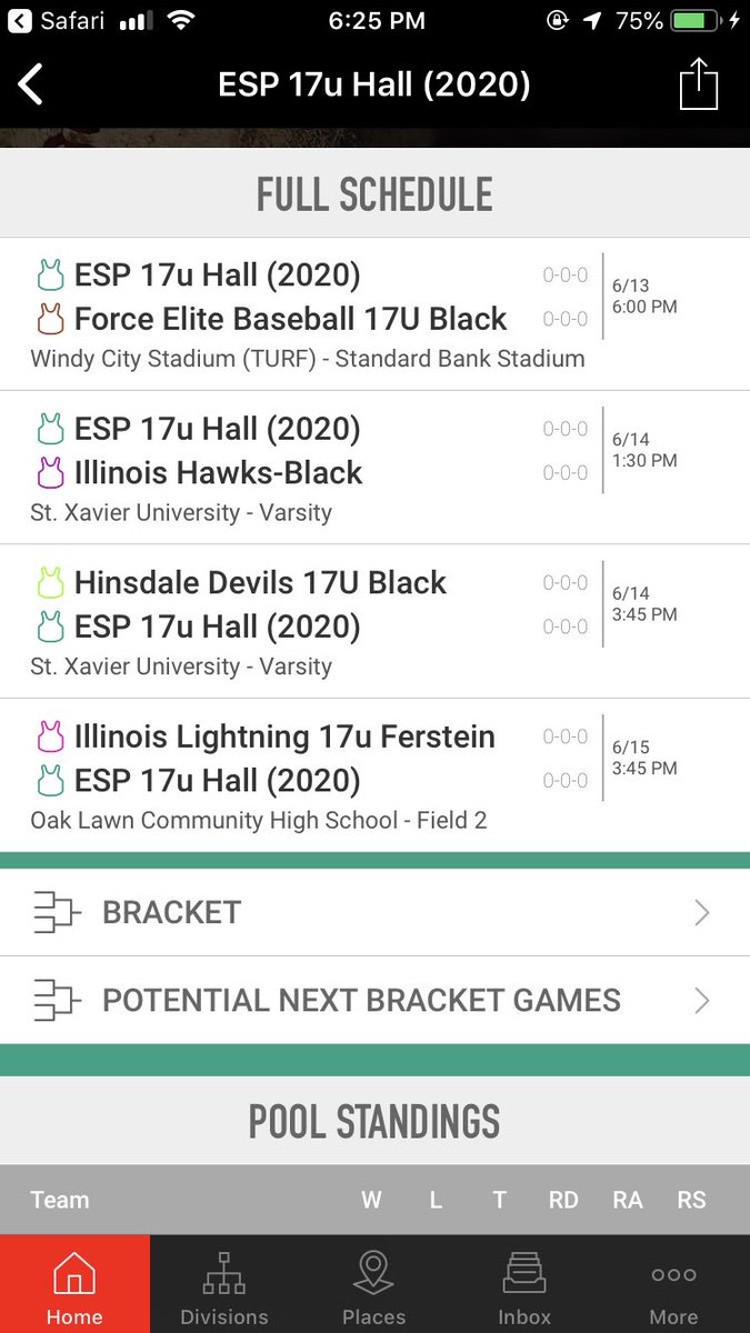 TaddGibby24's tweet photo. Hey @SammyJ23 17u @2020Esp squad schedule 4 this weekend
#ESPTrained #LetsRoll https://t.co/KEYDGNFWXn