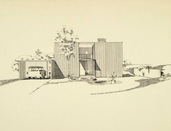 Robert Metcalf, Patterson House (1957)