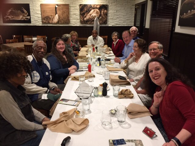 Kiwanis Club of Waldorf recent dinner meeting at The Charles.