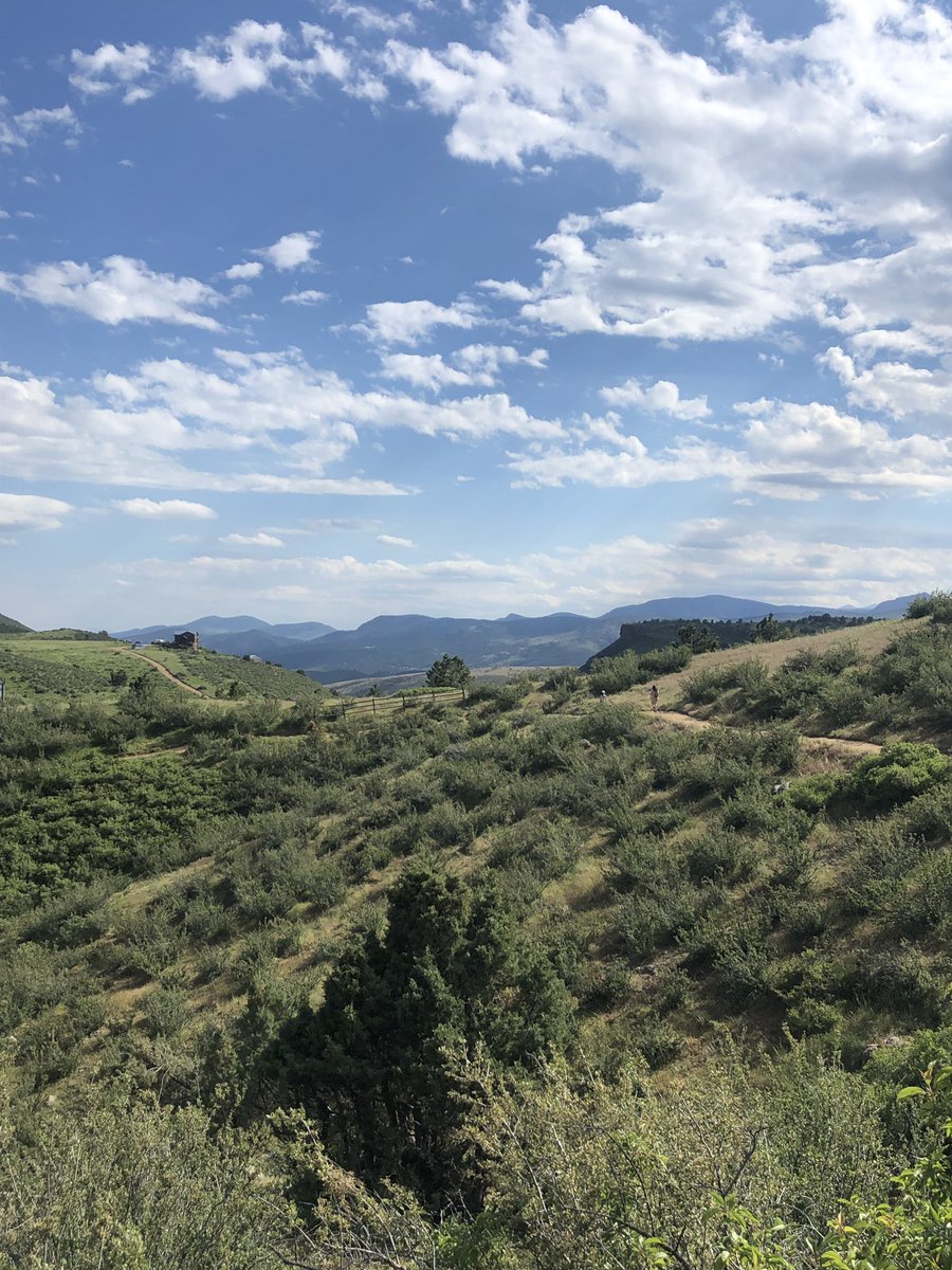 Made it to Northern Colorado. Some mountain hiking before we start camp tomorrow!