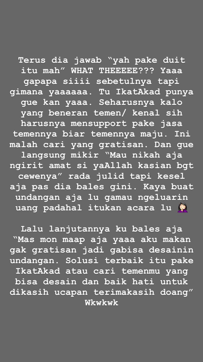 FIRSAYONG's tweet photo. Upload disini ah biar orang2 makin menghargai apa itu “karya” jangan cuma pandang “cuma undangan doang” tolong mindsetnya yaaa diubah:) https://t.co/jkRRRJaxel
