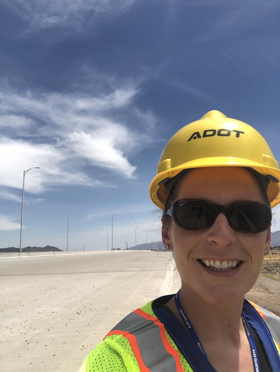 seschacher's tweet photo. Had a fabulous time at @AzWashto! I 💜 transportation and AZ and these folks proved why. Awesome tour of the 202. Temps of 110* didn’t even scare me off. #WASHTO2019 https://t.co/DTcbGPnYhc