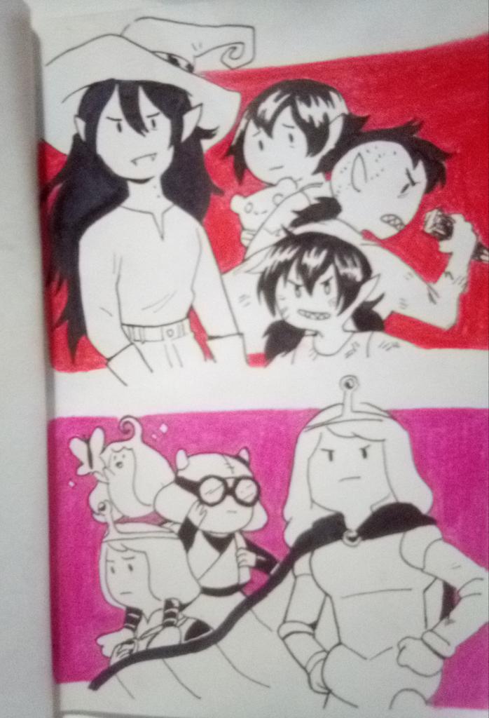 ango_aleman's tweet photo. *let's see how far we've come starts playing* #adventuretime #sketch https://t.co/vJQMjv9gmC