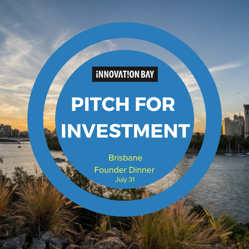 innovationbay's tweet photo. Excited to be hosting our first Brisbane Founder Dinner next month on July 31st! ๐บ๐ป
We're looking for emerging local startups for the opportunity to pitch for investment. If that sounds like you, apply by the end of this month: https://t.co/gDekJbRBm7
Spread the word!! https://t.co/wdt4of4ott