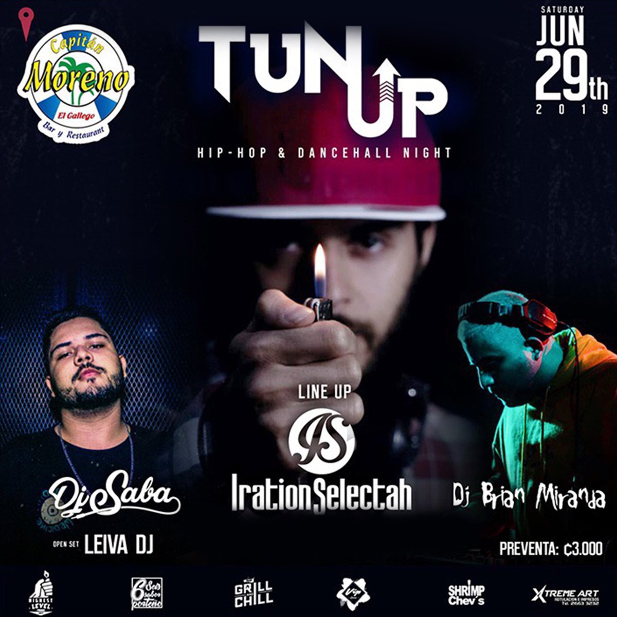 HighestLvlProdz's tweet photo. 🚨 Rifa 🚨
#TunUpByHLP 🥳🔥
“Hip-Hop &amp; Dancehall Night”
Dale RT y participa en la rifa de:

• 2L de Chiliguaro 🍻
(Si superamos los 100RT rifamos 2 LITROS más) 🤪
• 6 Entradas 🎫
(3 mujeres y 3 hombres)

Y cortesía de @Grillandchiill:
• 1 Orden de Costilla 🍖
• 1 Choripan 🌭 https://t.co/avVd4ejTCG