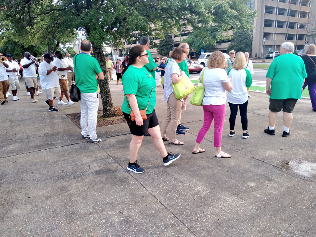 AETC_Alabama's tweet photo. How can we top this? AETC Mardi gras parade 2019... @AlabamaDeptofEd @AETC_Alabama #AETC2019 @egmackey https://t.co/FFcb8UNatD