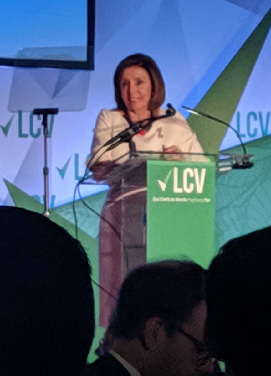 ConservationPA's tweet photo. After #LCVLobbyDay we're spending the evening with our friends @NJLCV, @LCVoters and @SpeakerPelosi at the annual #LCVDinner https://t.co/rBUtMGrTih