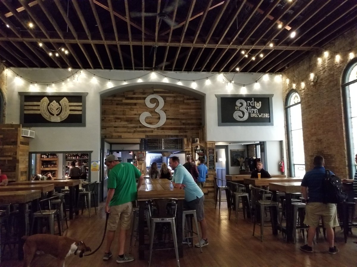 Axemestl's tweet photo. Stopped in to check out @3rdturnbrewing. Great job on the old church brewery.   What history. And the #craftbeer is great too!  #drinklocal #beercation #kycraftbeer https://t.co/PAFsdZj4C0