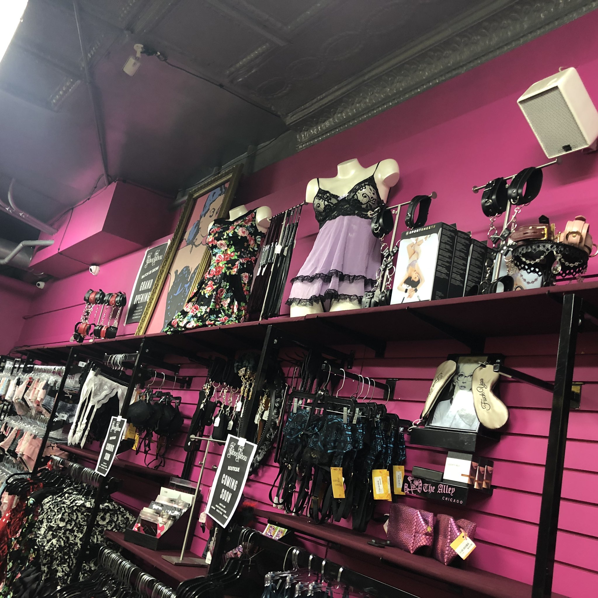 The Alley Chicago Shop on X: Taboo-Tabou will be reopened inside The Alley  next week, same brands, prices and the best sellers Grand Opening June 22   / X