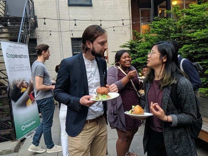 notman's tweet photo. .@cooperathon et voici quelques vues de la soirΓ©e de #cooperathon π₯π₯π₯π₯ππππ #techcrunch #betakit #mtlnewtech #mtlintech https://t.co/NJcMUfovJg