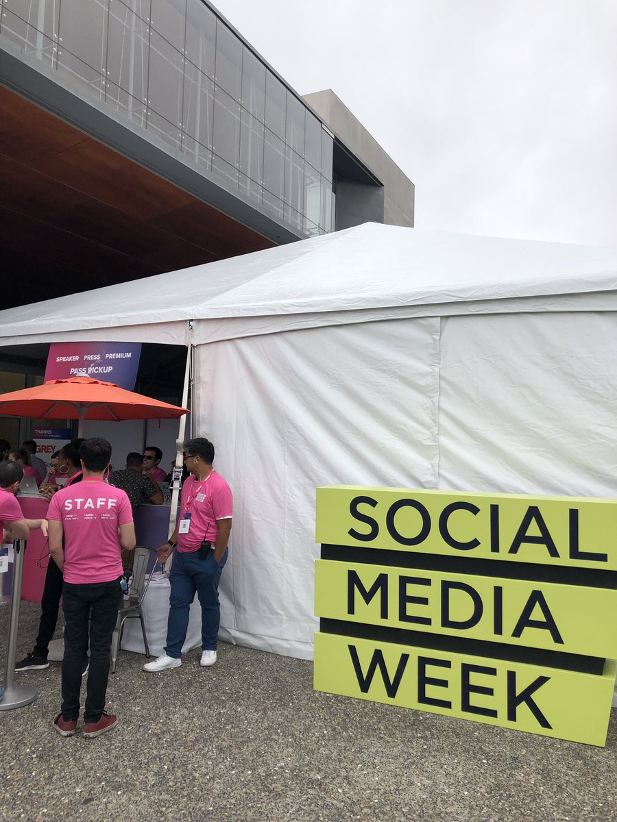 Day 1 at #SMWLA looking forward to a few presentations and chats #SocialMedia #marketingstrategy