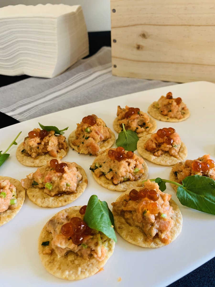 Chrisbell85's tweet photo. All the yummy bites at the media event for @ProofWashington from Le Coin ๐ #seattle #PROOFWA #foodporn https://t.co/4YoyVfROoZ