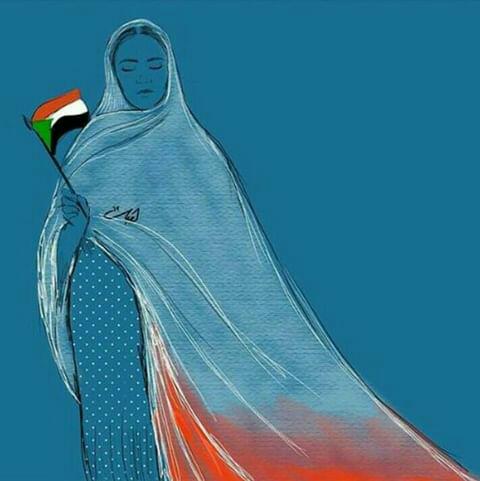 Asmaed05's tweet photo. Pray for Sudan 
I stand by people of Sudan 
By the women and children who are oppressed and violated and the men who are ridiculed and silenced 
We are one ❤
#PrayforSudan   
#SudanMassacre 
#prayforsudan blue https://t.co/5jS0r77wFw