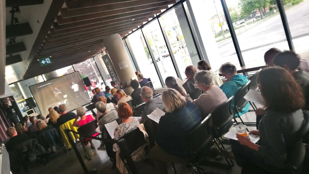 crowstheatre's tweet image. Sing along with @choirchoirchoir in Kingston from @crowstheatre in Toronto. Joining livestream Vancouver @NeworldTheatre, MTL @CentaurTheatre! #cdncult #Hallelujah