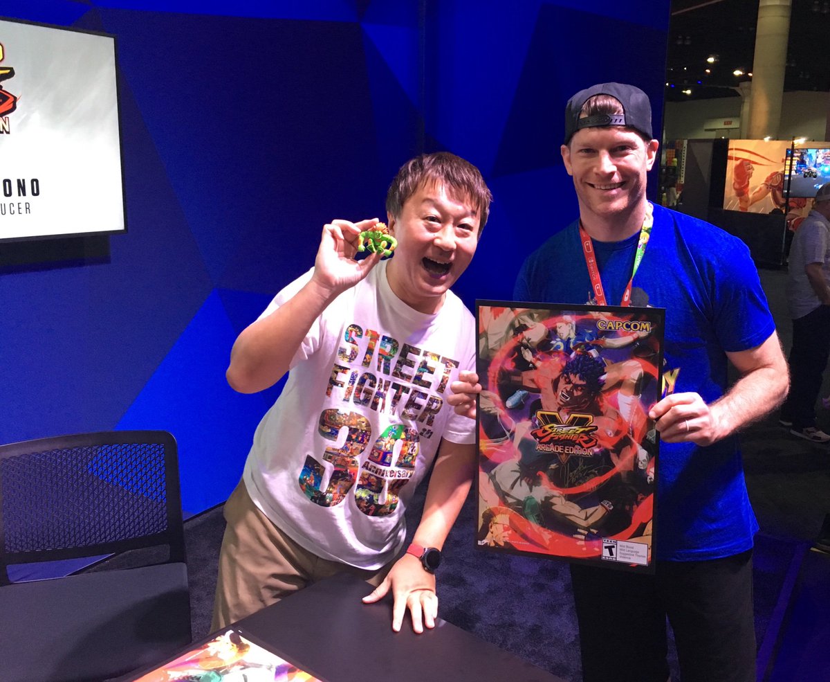 cooltoy_23's tweet image. Meeting and paying respects to the legendary street fight producer @Yoshi_OnoChin 

Definitely one of the highlights of this E3 trip! @CapcomUSA_ 

#E32019 
#E3
#streetfighter