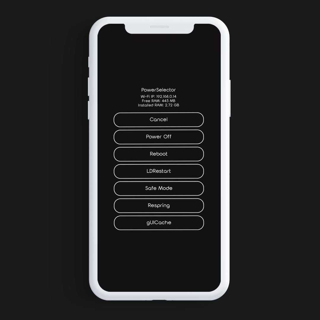 DinoMolar_K's tweet photo. #Cydia #Tweak #BetterSettings #ModernAlerts #PowerSelector https://t.co/S2ySa0n2kA