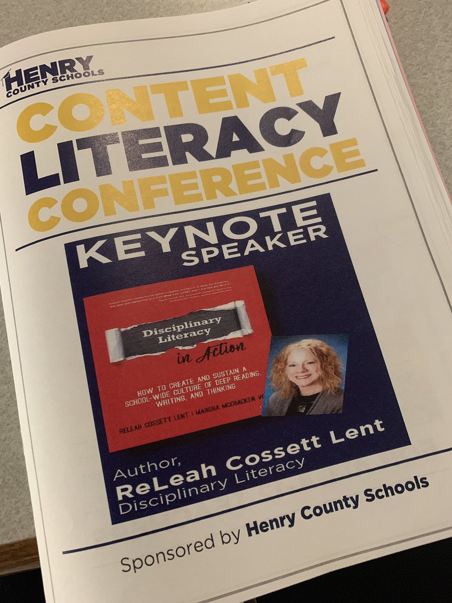 _TiffaniTaylor_'s tweet photo. I left the HCS Content Literacy Conference feeling motivated, more knowledgeable, and filled with so many strategies too increase literacy in all content areas! —And I won a door prize! 🤩 #HCS2019Expect https://t.co/bv7HDqf3bW